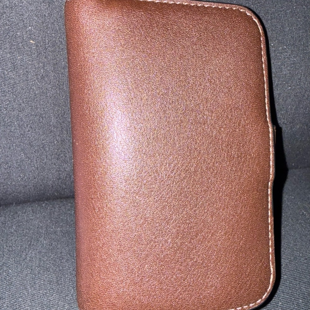 Coach Brown Tabby Wallet with Gold Clasp - Picture 2 of 11